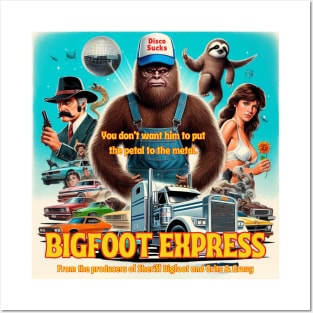 Bigfoot Express Movie Poster 1 Posters and Art